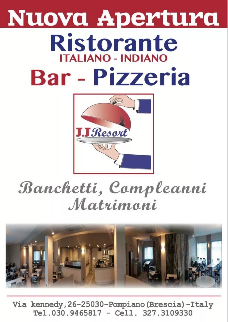 JJ Resort Bar Pizzeria e rRstorante Indiano
