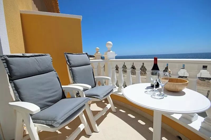 SOMETHING SPECIAL   LAS DUNAS 9 by RENTMEDANO   sea view villa with pool