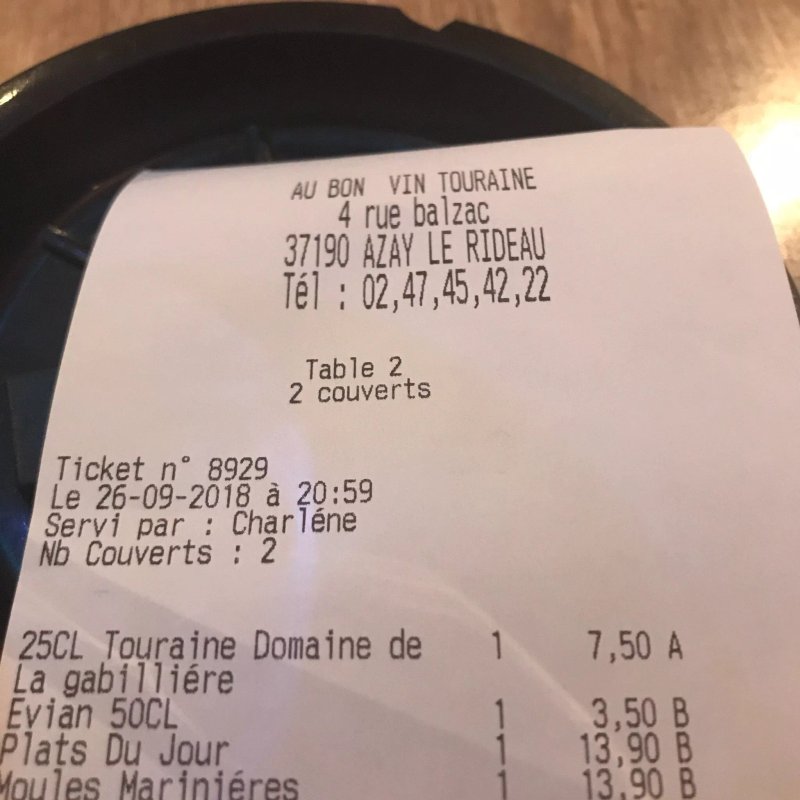 Au Bon Vin De Touraine