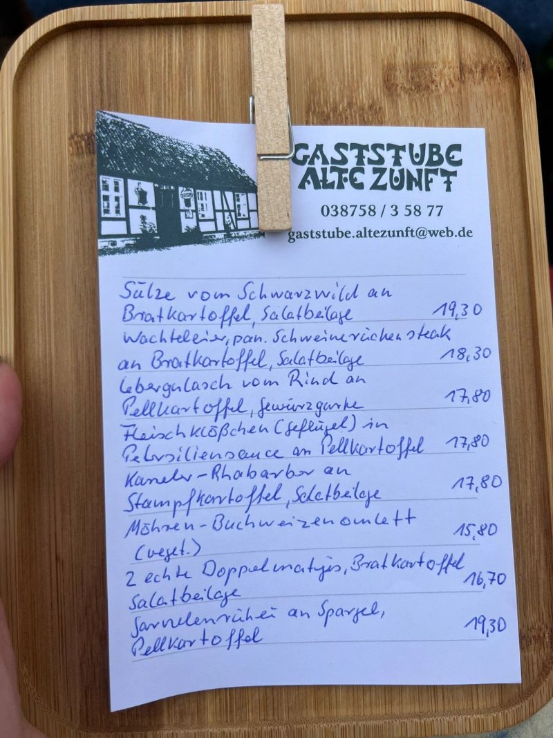 Gaststube Alte Zunft