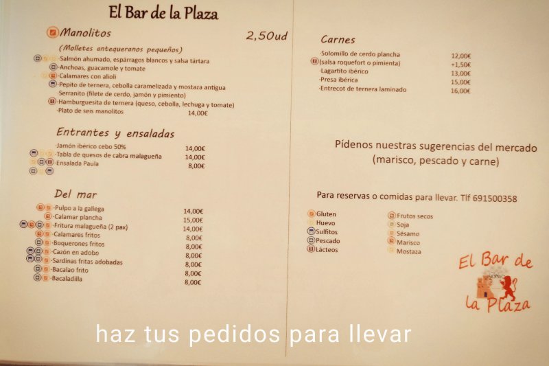 El Bar De La Plaza