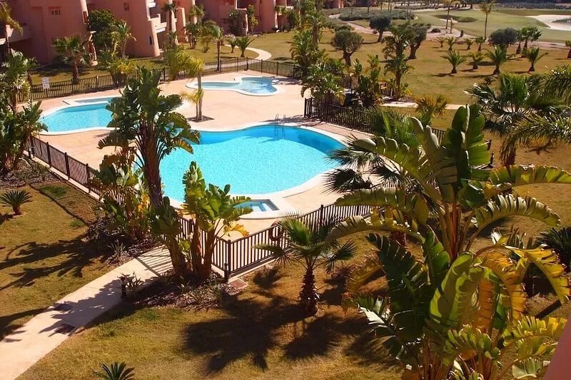 Stunning Top Floor 3 Bed Apartment with Sunny Terrace & Pool View