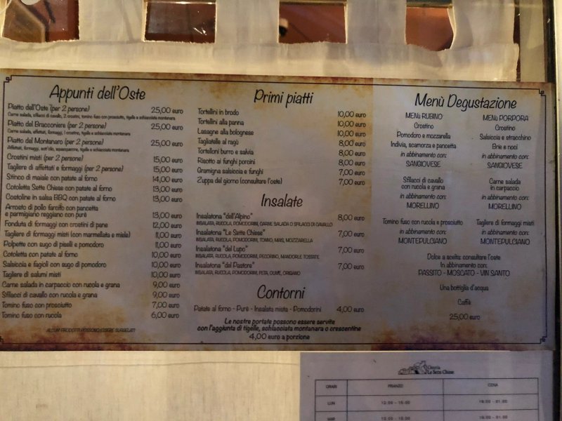 Osteria Le Sette Chiese
