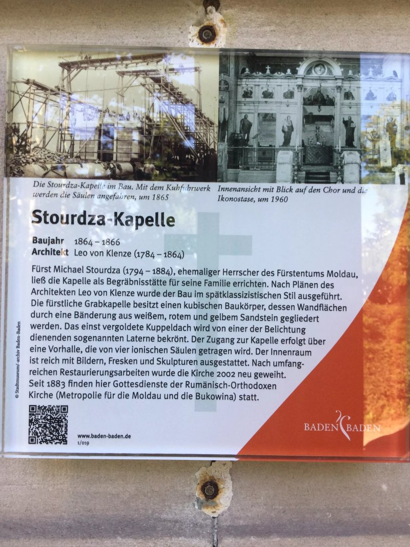 Stourdza Kapelle