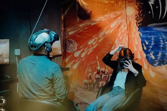 Trail of Angels | M.K. Ciurlionis virtual reality experience