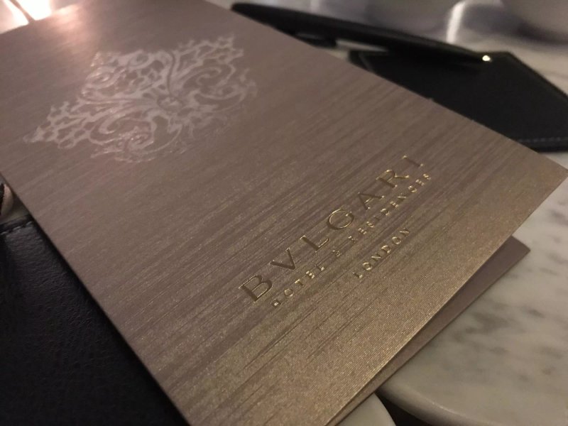 The Bulgari Lounge