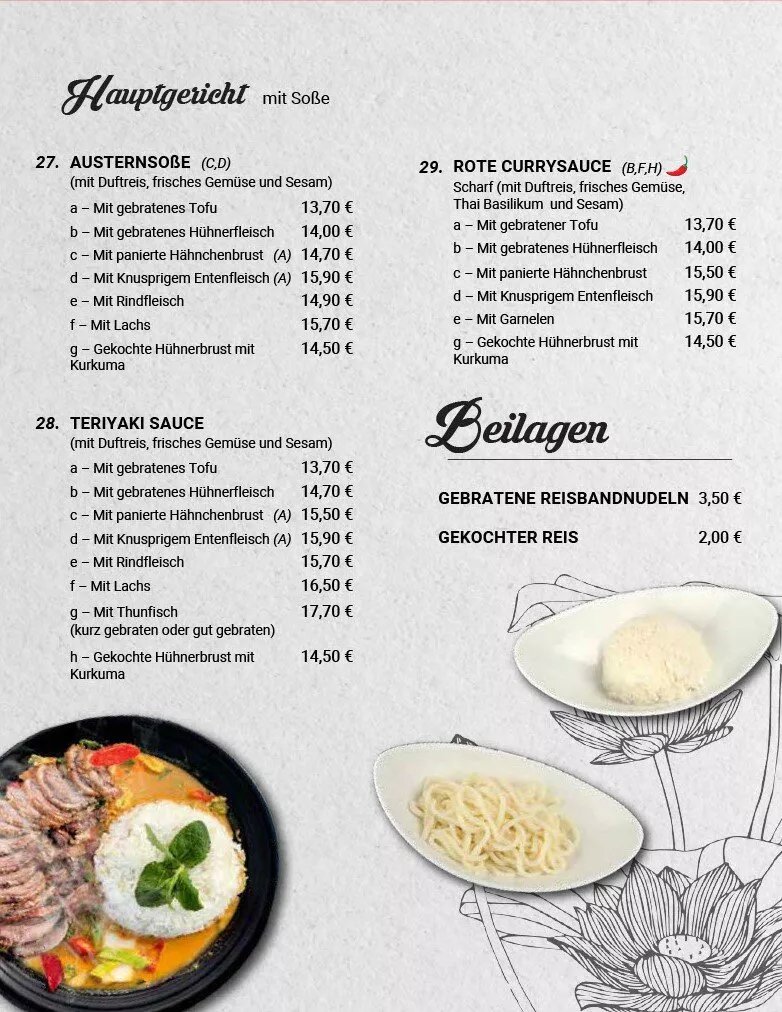 Hasu Restaurant Bruchsal