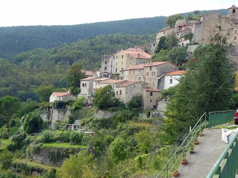 Detached character house with large garden, two minutes from Ceret town centre