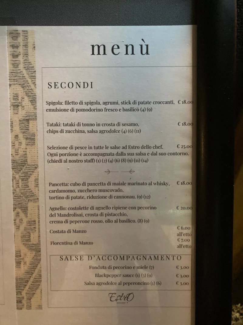 Estro Restaurant Presso Aquae Sinis
