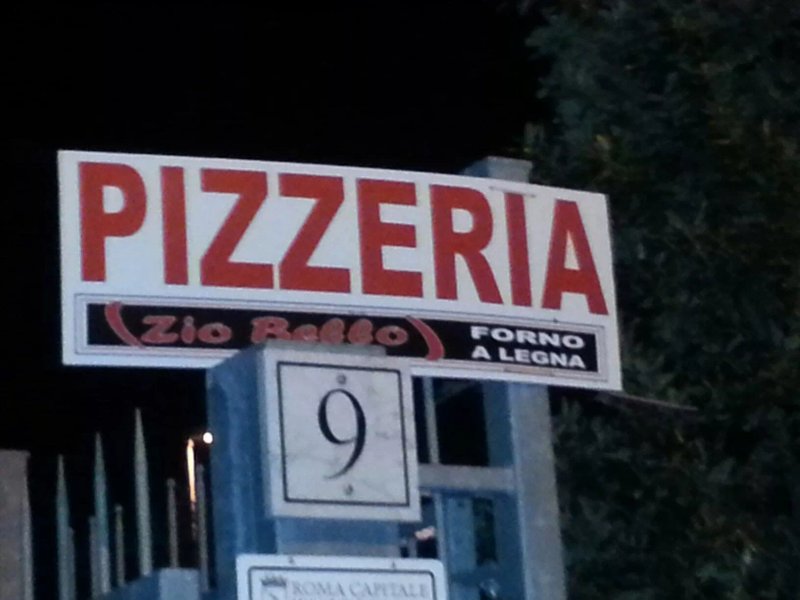 pizzeria zio bello roma