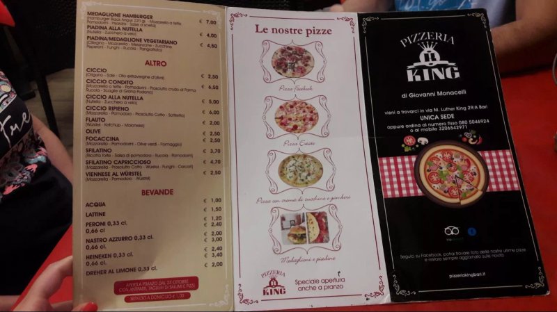 Pizzeria King