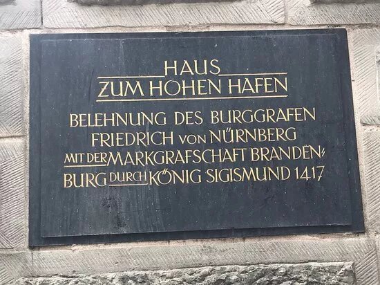 Haus Zum Hohen Hafen "Wiege Preussens"