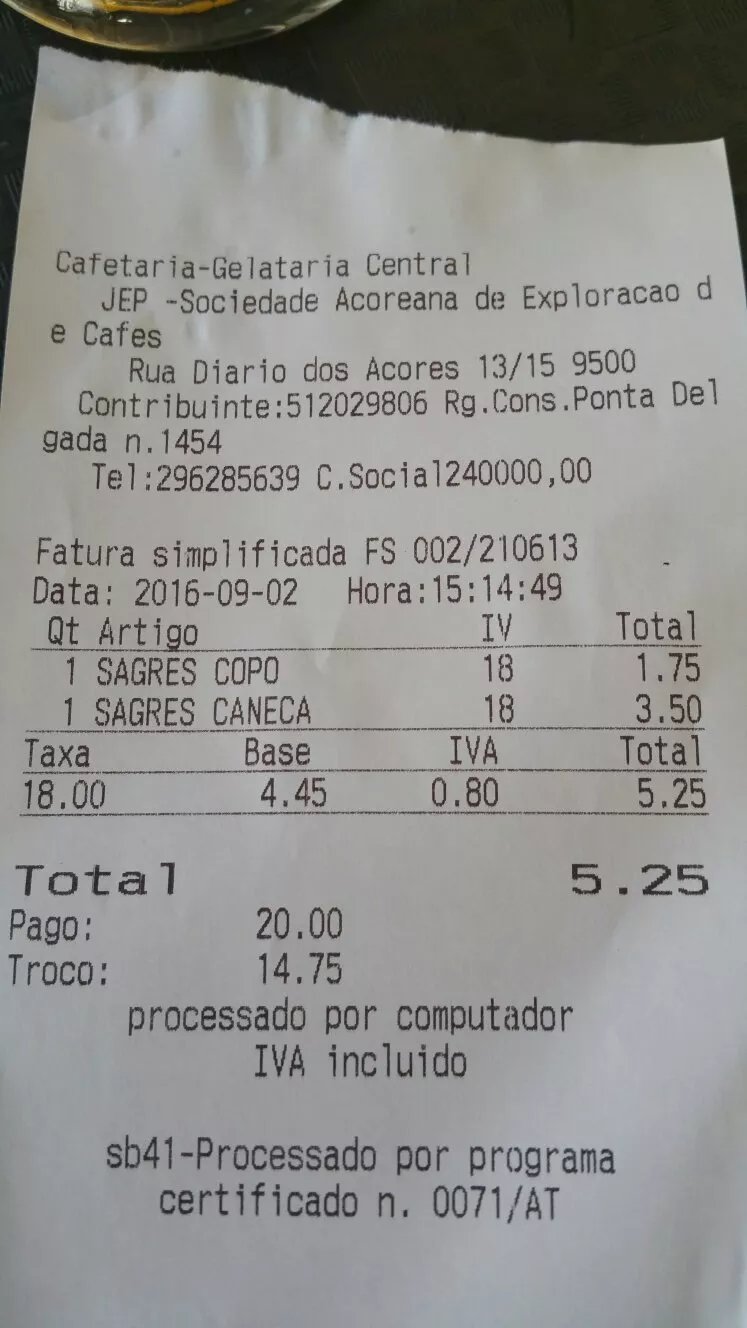 Cafeteria-Gelateria Central