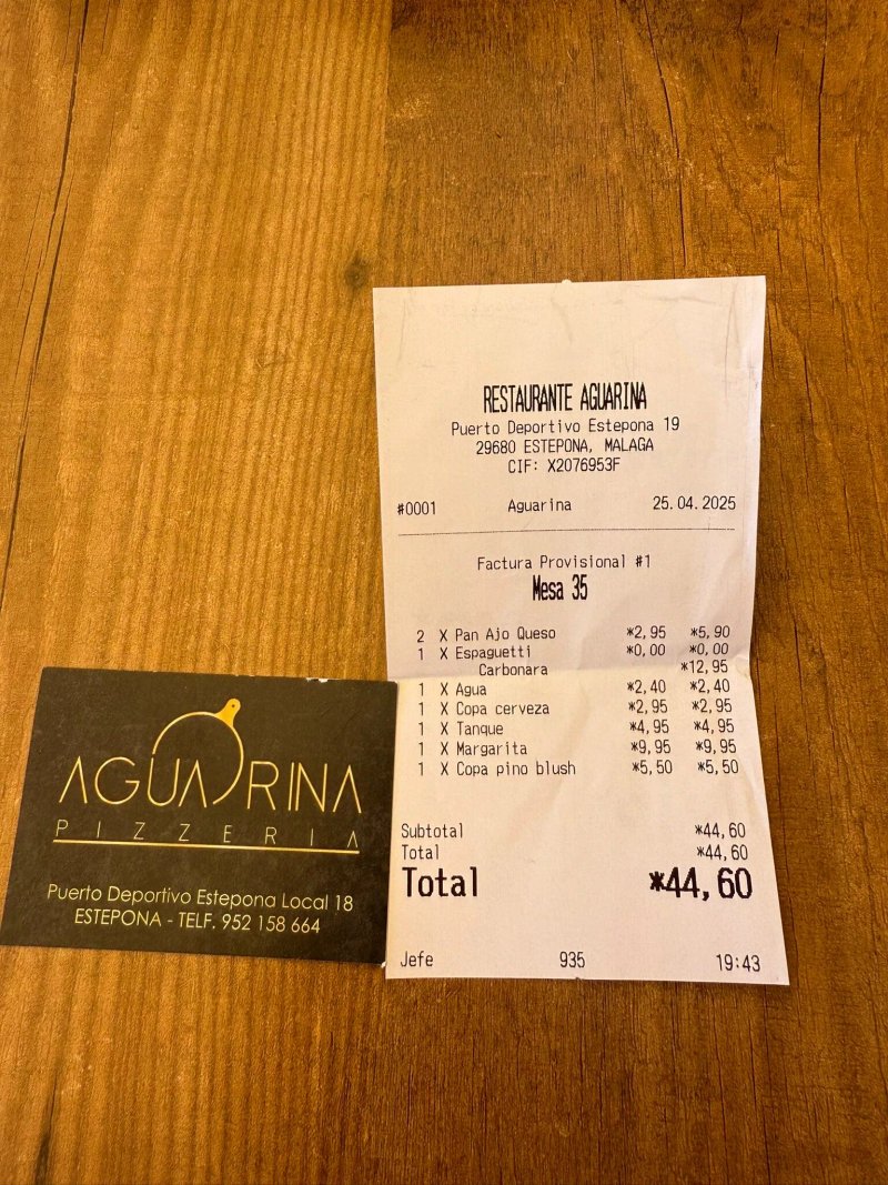 Aguarina Pizzeria
