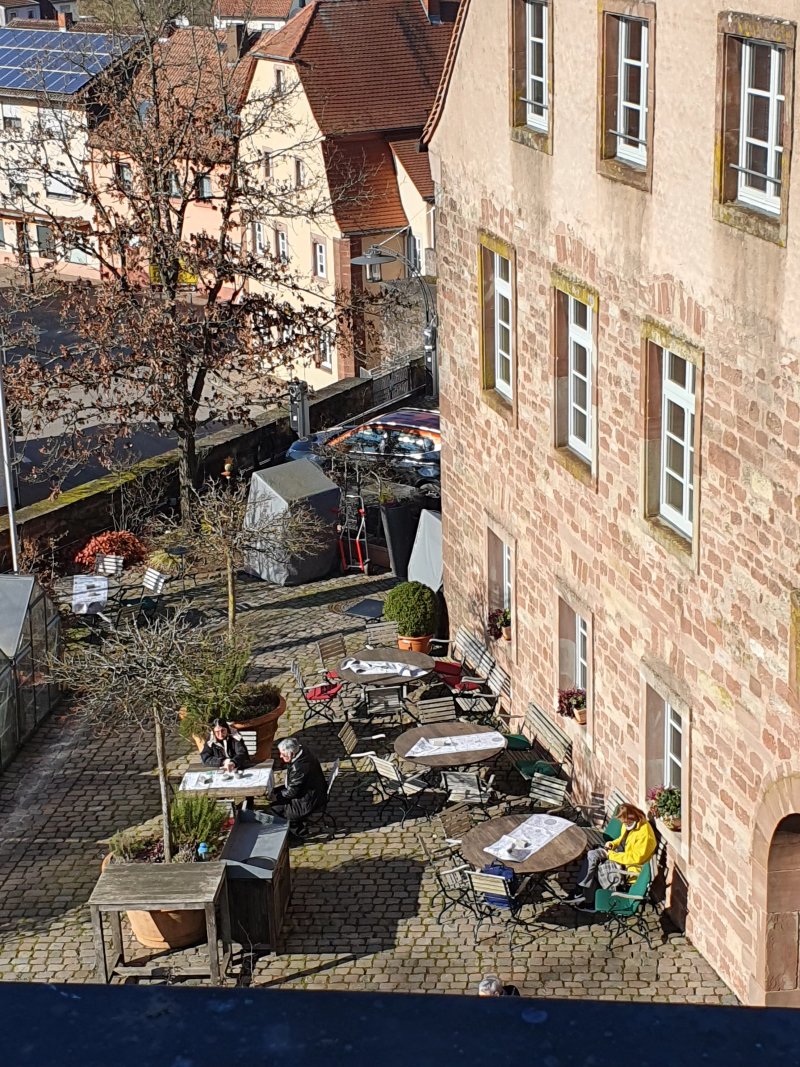 Klosterschanke im Kloster Hornbach