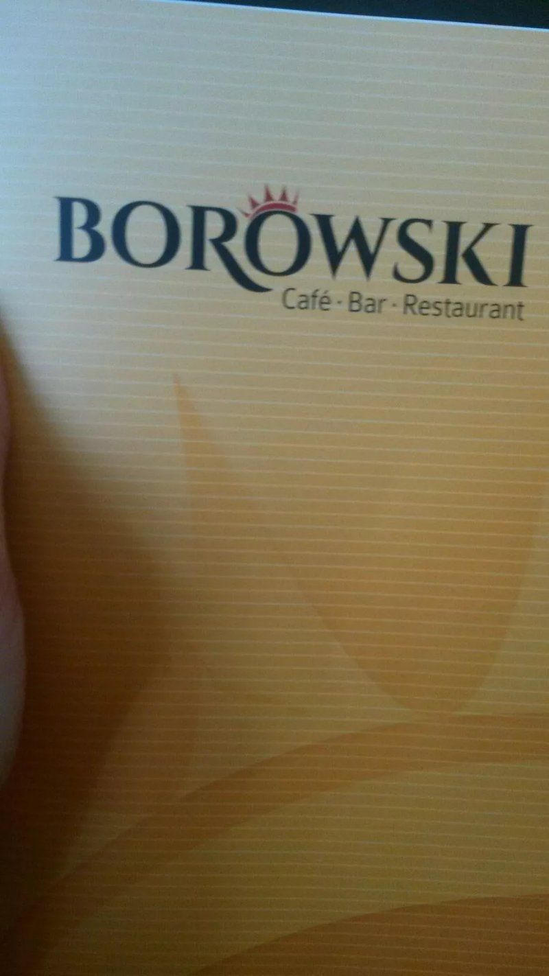 Borowski Cafe, Bar and Restaurant