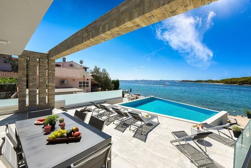 Villa by the sea with pool Zadar Zdrelac Pasman "with last minute offers"