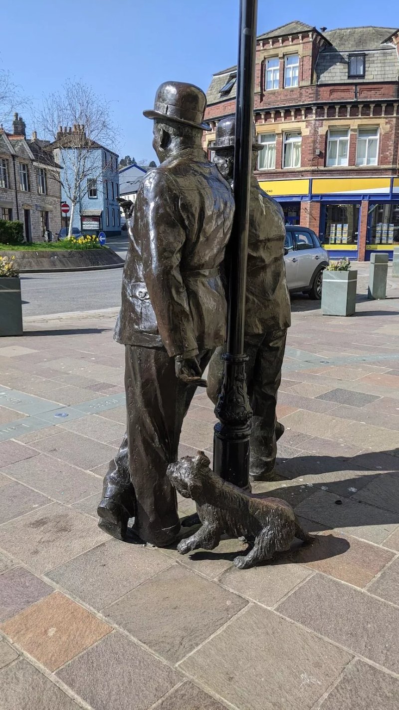Laurel And Hardy Statue