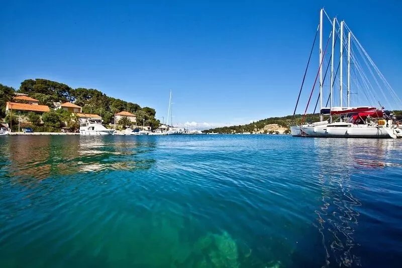 Quiet getaway on a beautiful Island near the historic Roman city of Split.