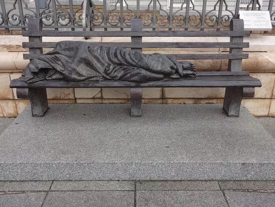 Escultura Jesus Desamparado Thimoty Schmalz 2016