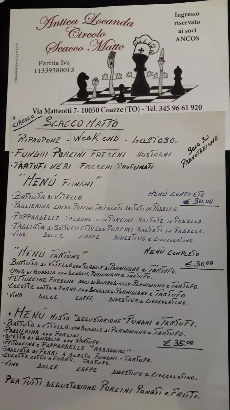 Antica Locanda Scacco Matto