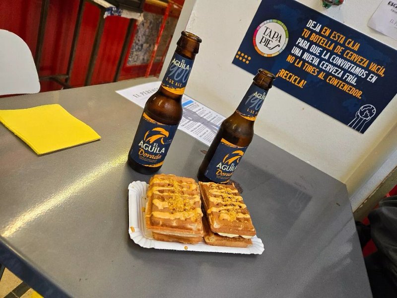 El Perenquen. Bar Canario. Canary street food.