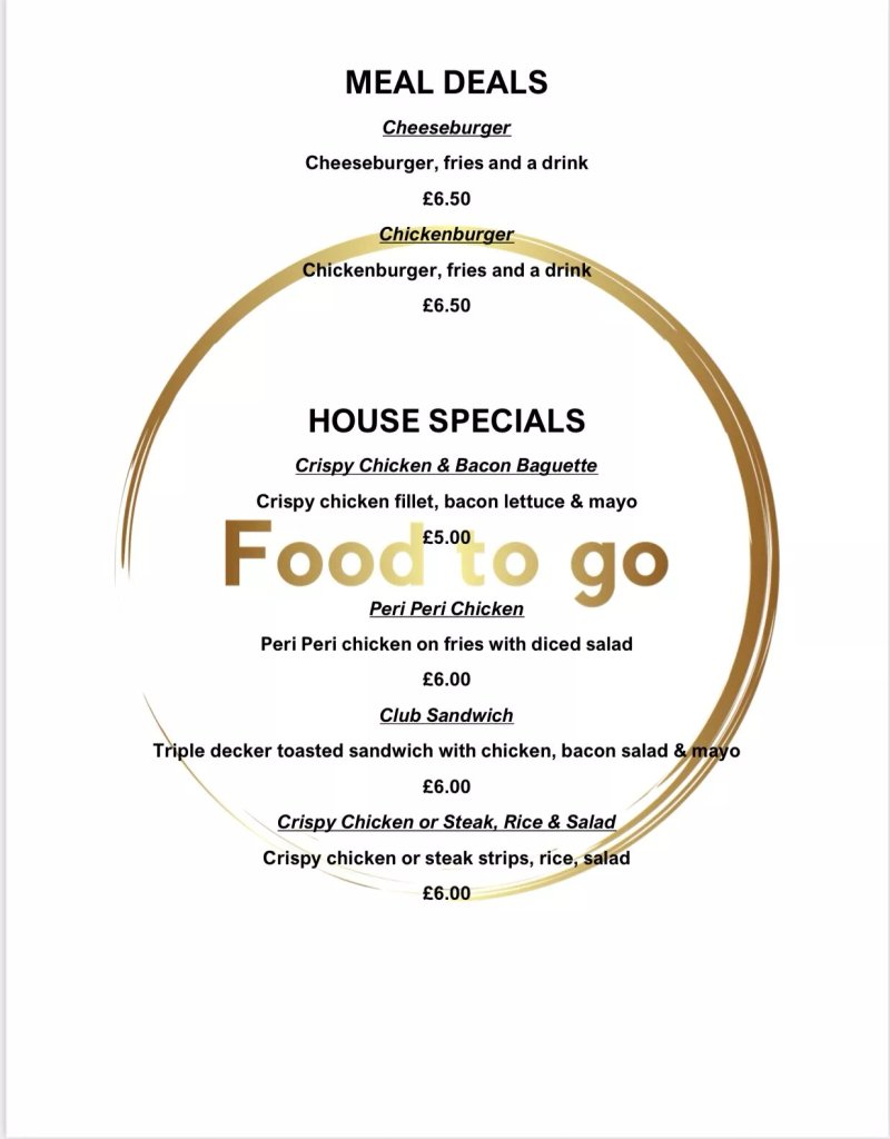 Food To Go Evesham