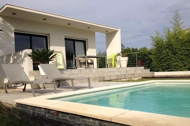 Villa air conditioning, swimming pool.. near Palavas Montpellier, Sète. 2nd