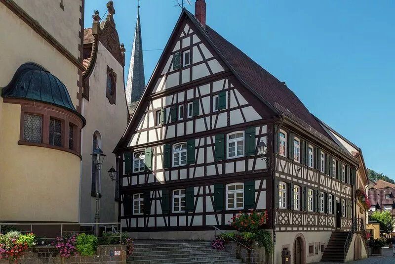 Cheerful apartment near city centre of Haslach