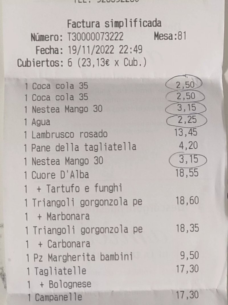 La Tagliatella CC Alisios, Las Palmas