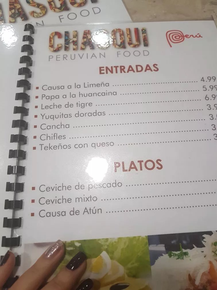 Chasqui Peruvian Food