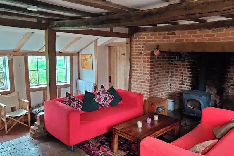 Exceptional cottage with country views.