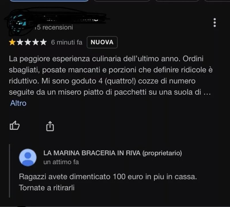 La Marina Braceria in Riva