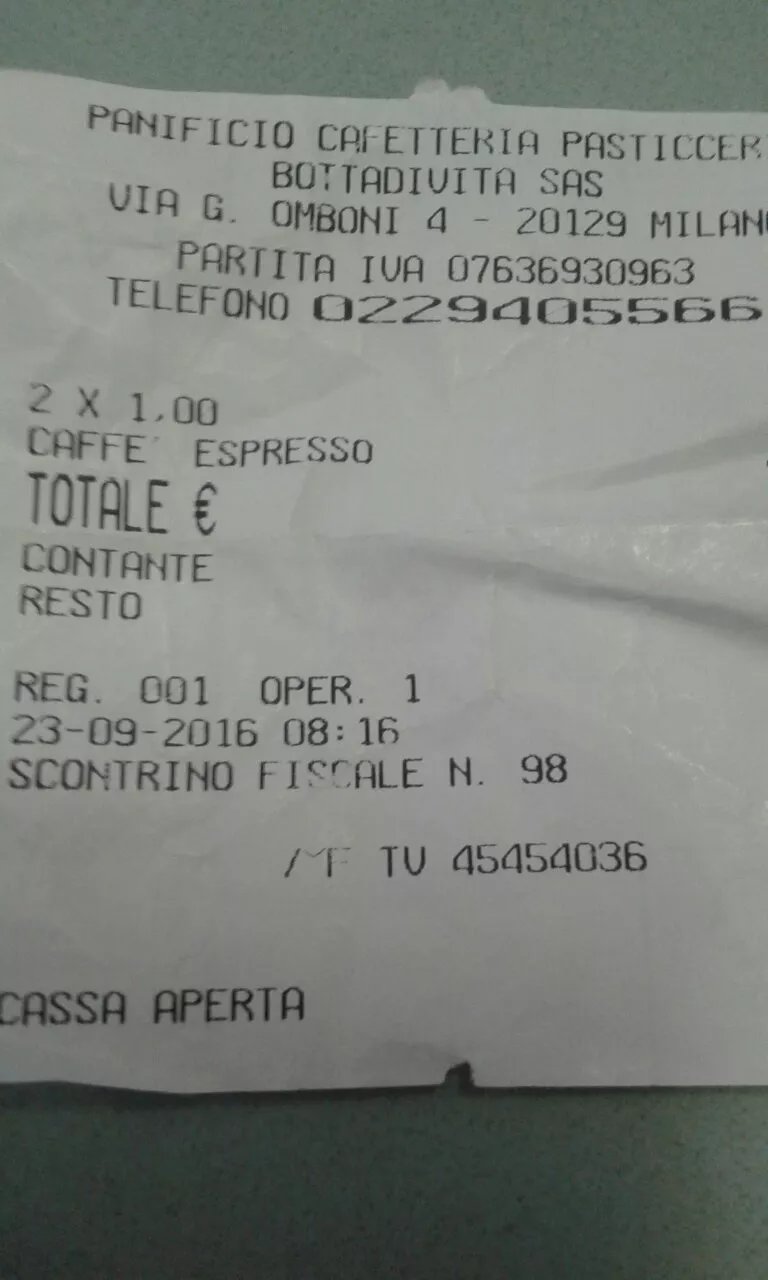 Panificio Caffeteria Pasticceria BOTTADIVITA