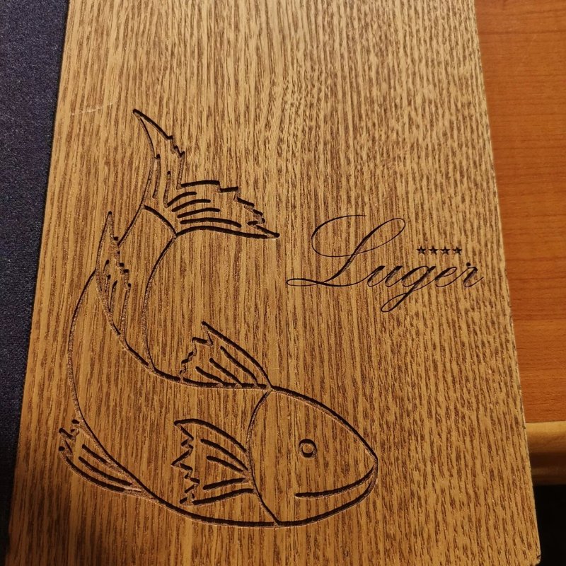 Fisch Restaurant im Gasthof Luger