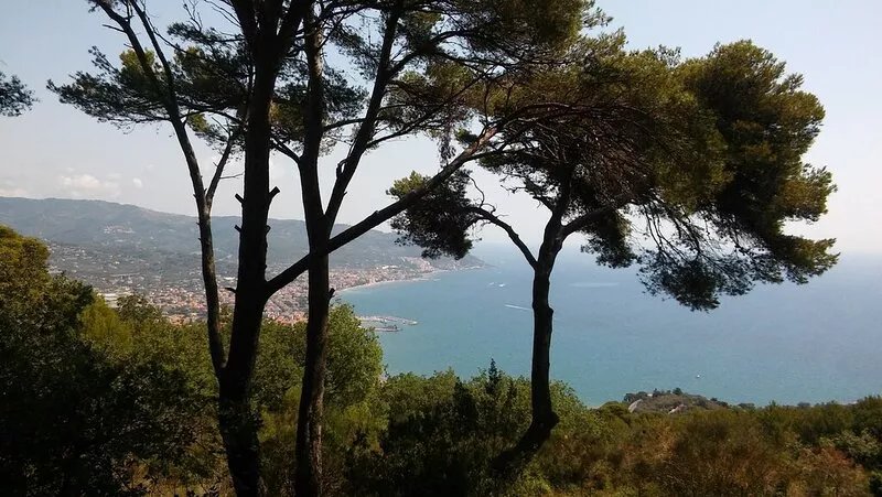 Torre Alpicella, Diano Marina villa with pine forest: sea view, sunshine and