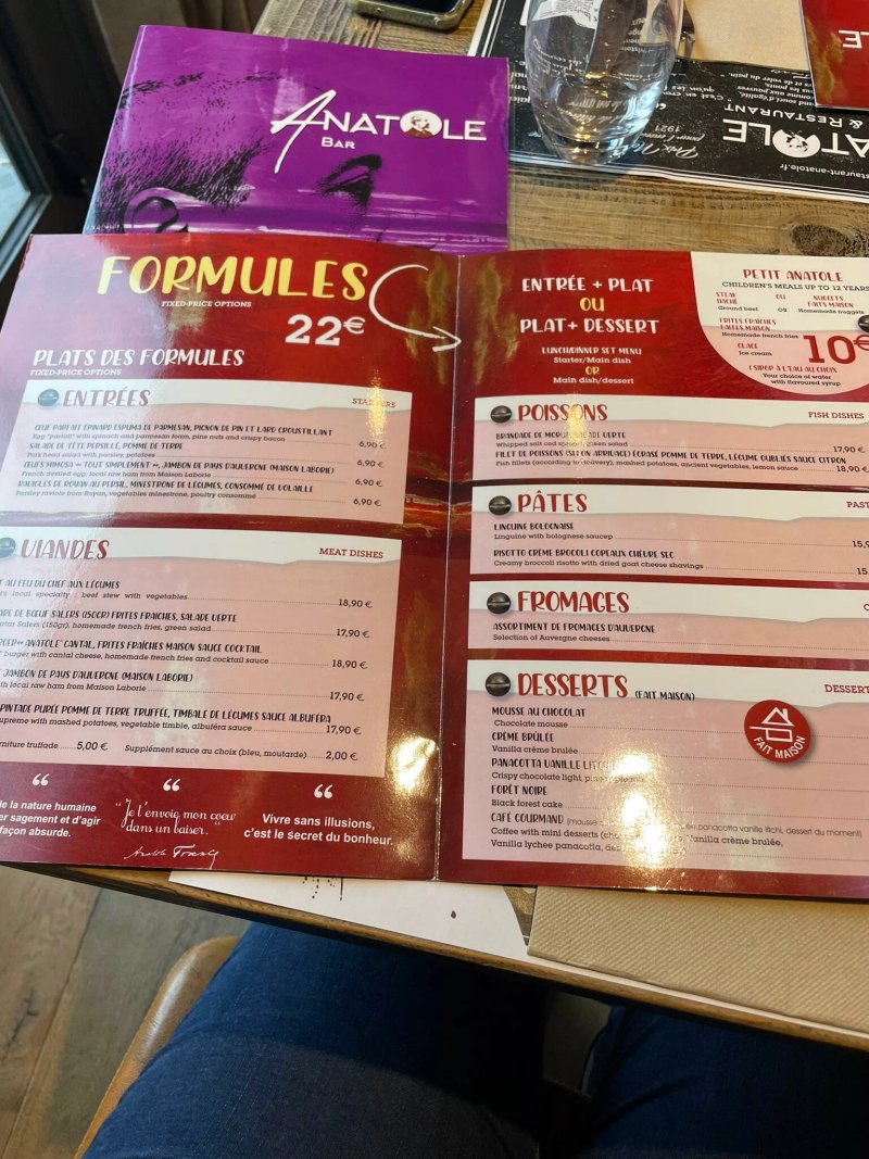 Restaurant Anatole