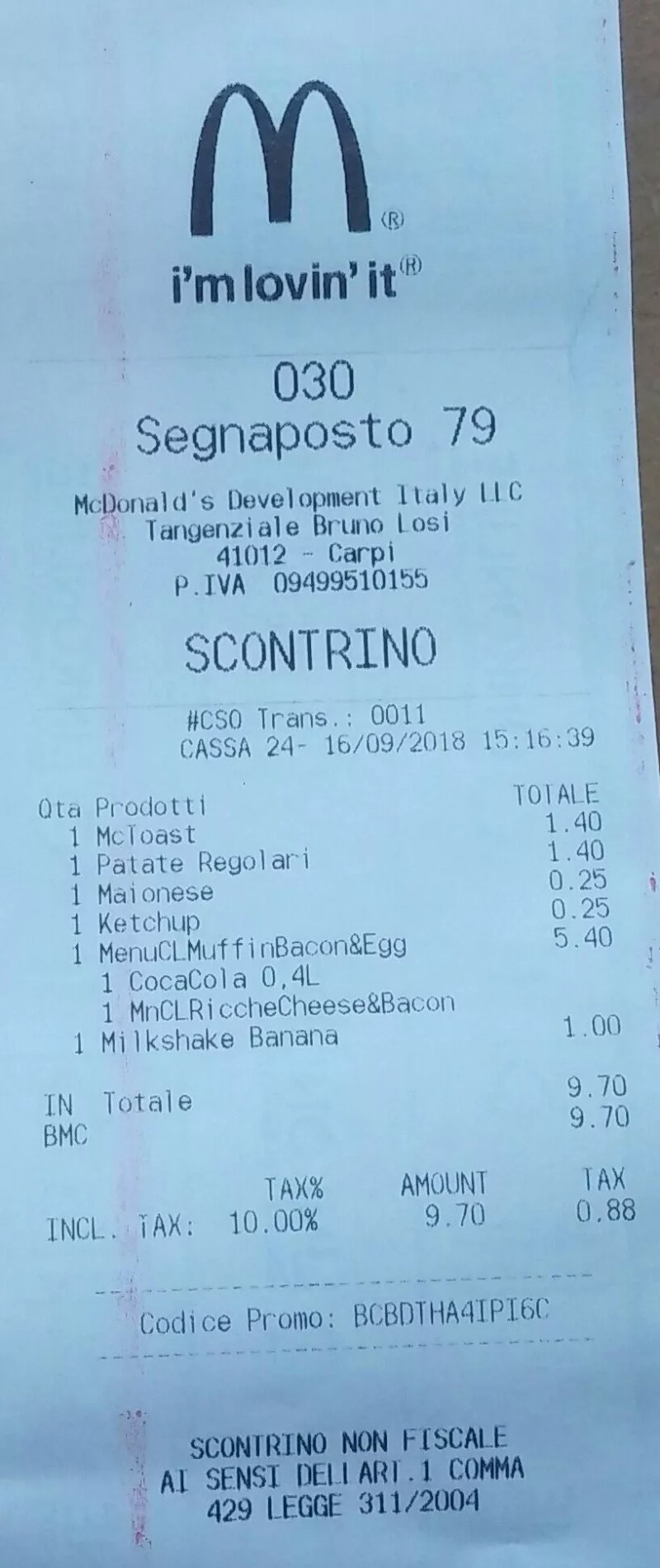 Mc Donald's