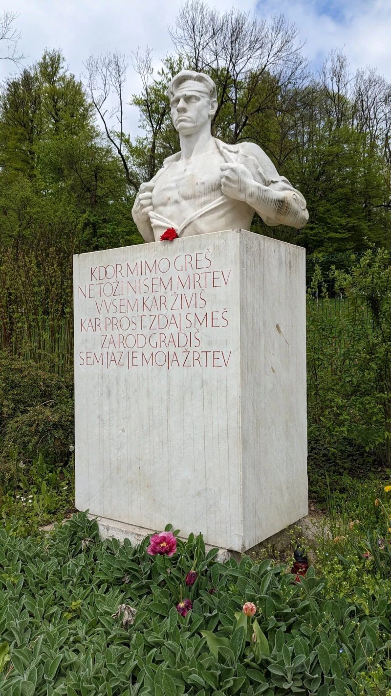 Monument For The Hostages In Rozna Dolina