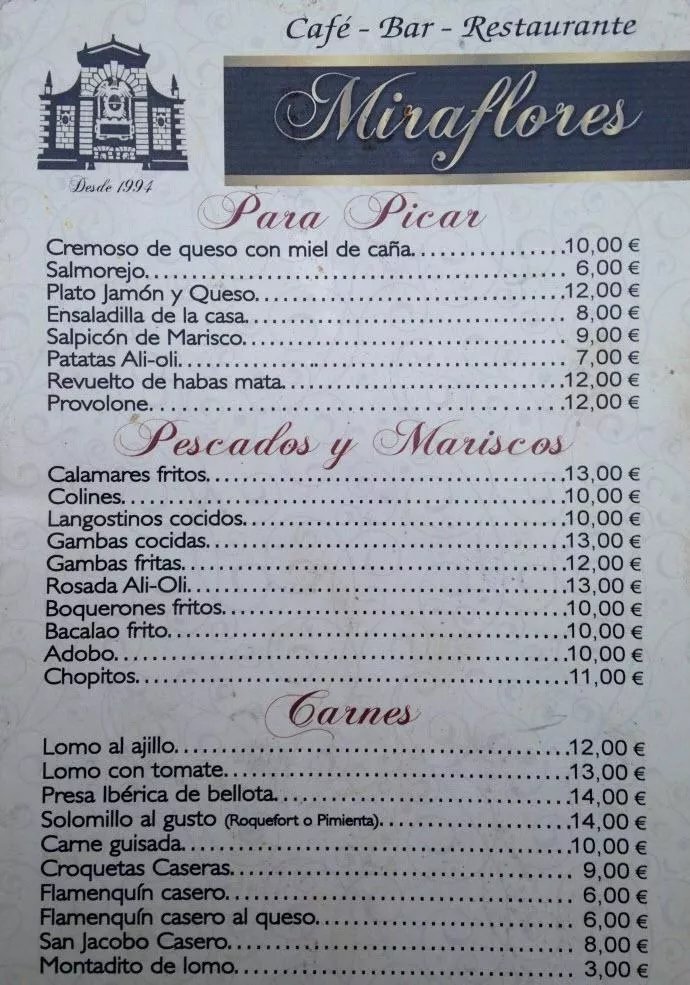 Restauante Miraflores