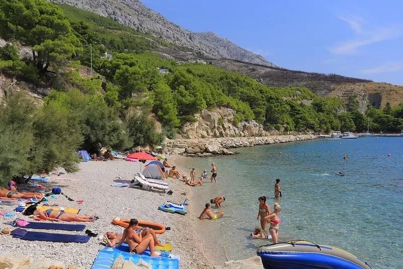 Studio flat with terrace and sea view Lokva Rogoznica, Omiš (AS-13226-a)