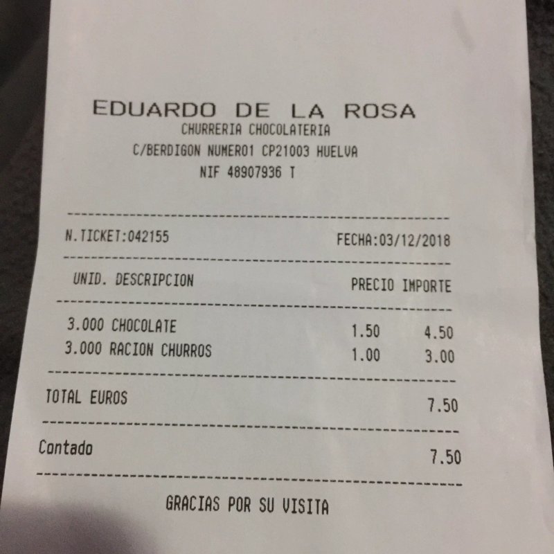 Churreria Chocolateria de la Rosa