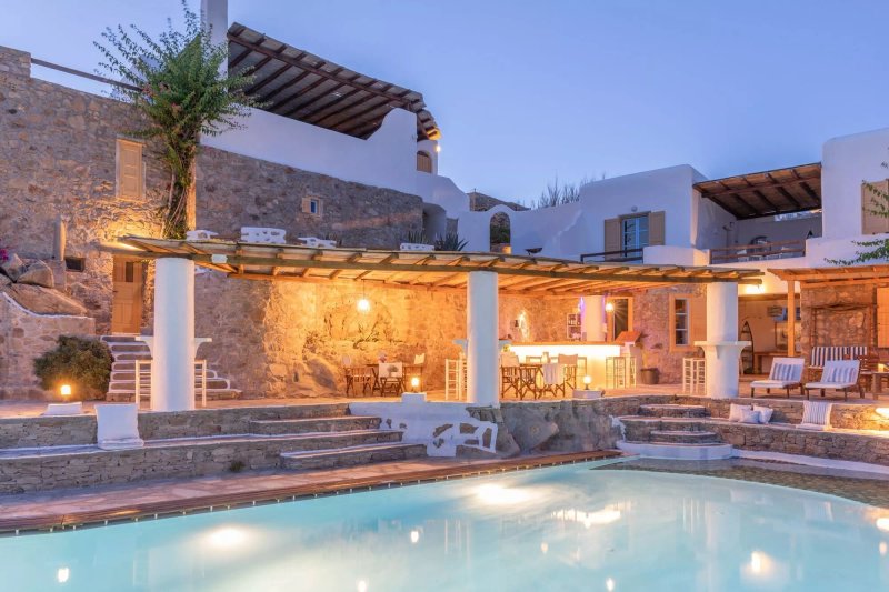 Anerousses Mykonian Traditional Houses