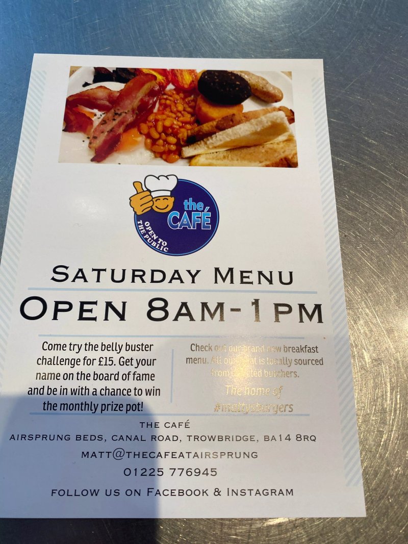 The Cafe at Airsprung