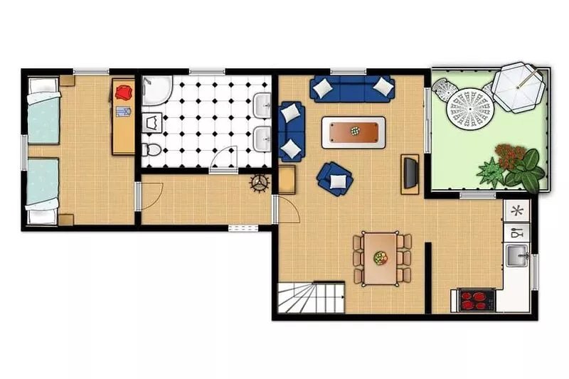 Duene10a house dune apartment 10 a - house dune apartment 10 a