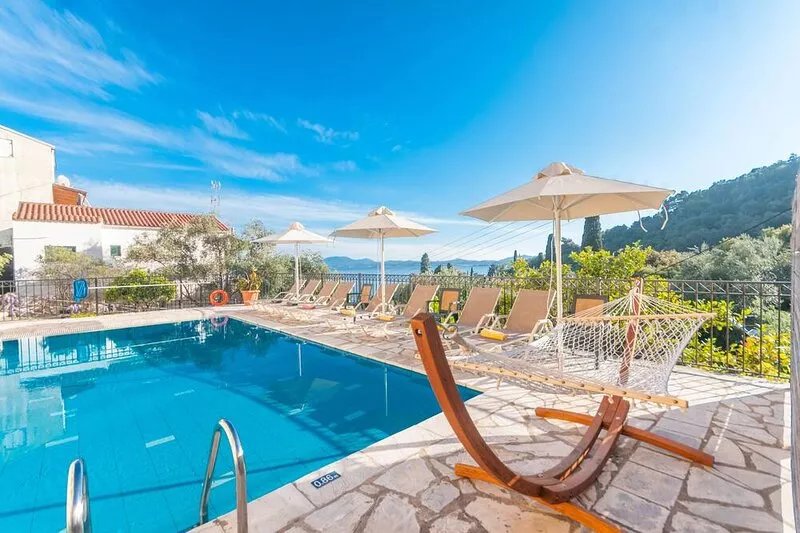 Villa Christina Nissaki Сorfu,A/C WI-FI, Close to the Beach&Private pool