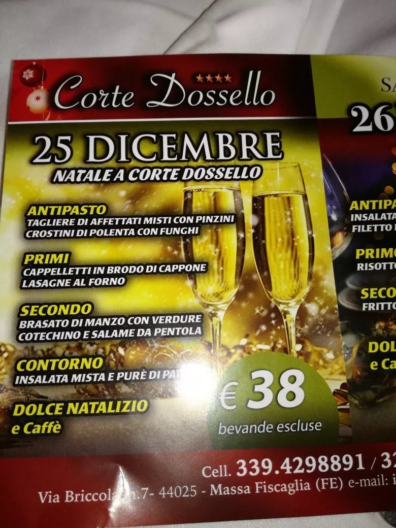Ristorante dell'Agriturismo Corte Dossello