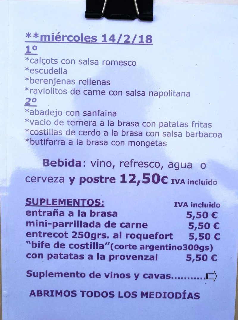 Parrilla del Pou Nou