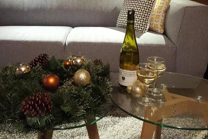 Beautiful ground floor ski in /out apartment. 2 mins from lift