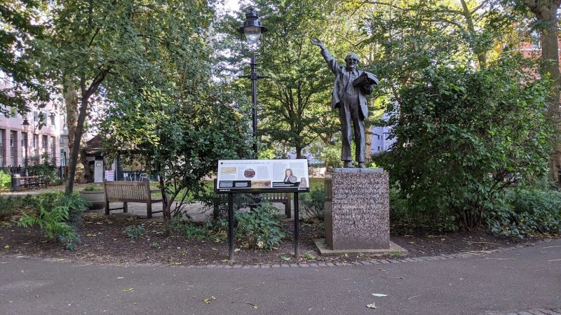 Fenner Brockway Statue